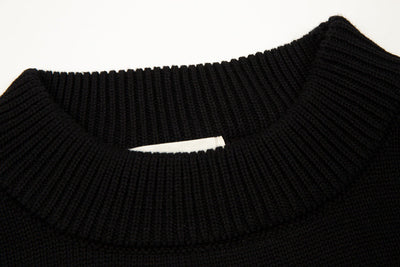 "Heart" - Sweater Black